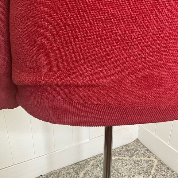 VTG 90s Liz Claiborne Performance Womens XL Red Pullover 1/4 Zip Thermal Jacket - Picture 4 of 14